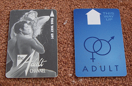 Analogue Videocrypt adult cards