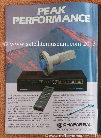 Satellite Museum UK A History Of Satellite TV Vintage Satellite 