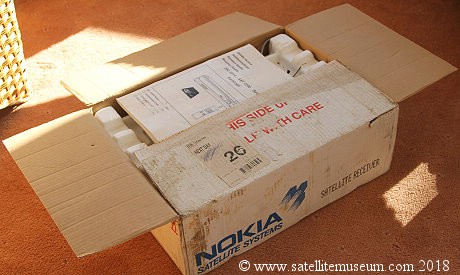 Nokia 5914 satellite receiver and D2 Mac Decoder.