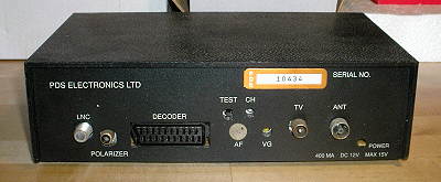 Echostar SR-50 para trás