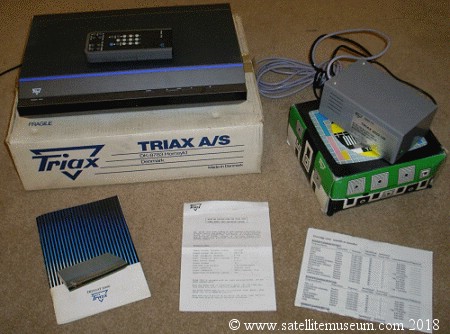 Triax Triasat 2000S with positioner. Boxed with manual