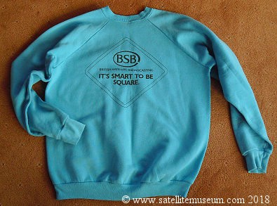 BSB promotional sweat shirt - back.