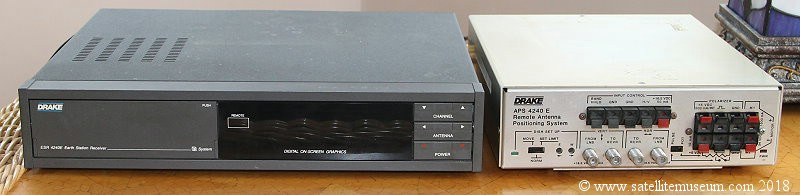 Drake ESR 4240E satellite receiver and APS 4240E positioner