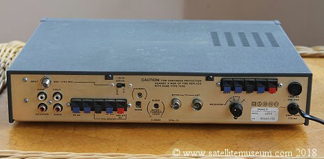 Drake ESR 4240E satellite receiver back