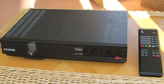 Nokia 5914 satellite receiver and D2 Mac Decoder.