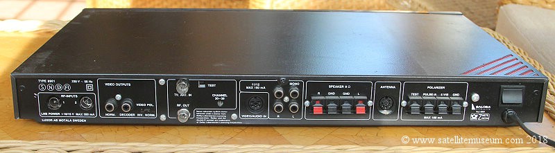 Salora XLE 8901 satellite receiver.