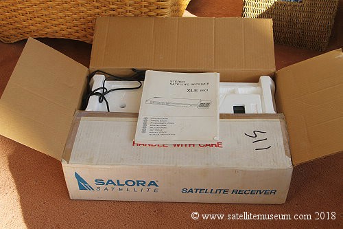 Salora XLE 8901 satellite receiver.